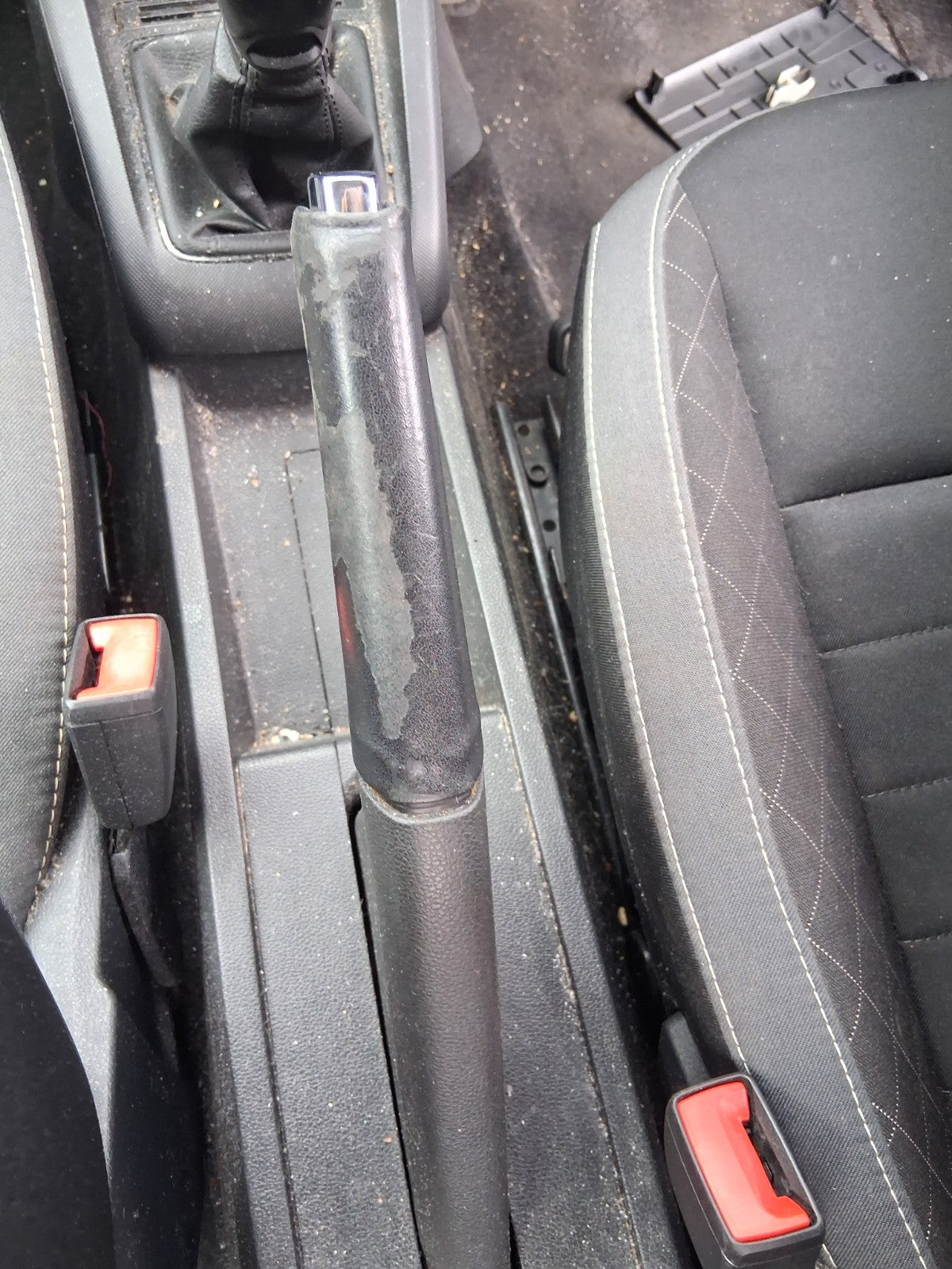 2020 SKODA FABIA MK3 NJ HATCHBACK MANUAL HANDBRAKE LEVER MECHANISM