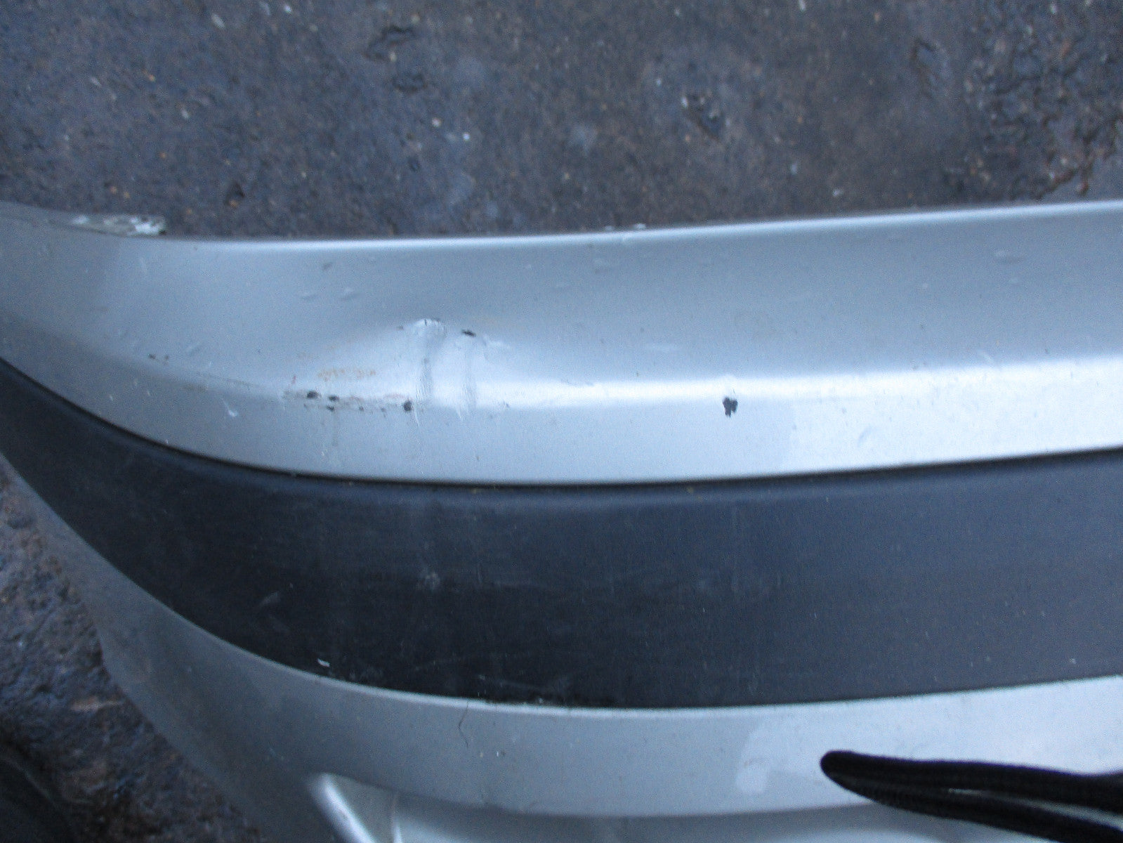 2006 HYUNDAI ELANTRA CDX CRTD 2.0 FRONT BUMPER COMPLETE SILVER