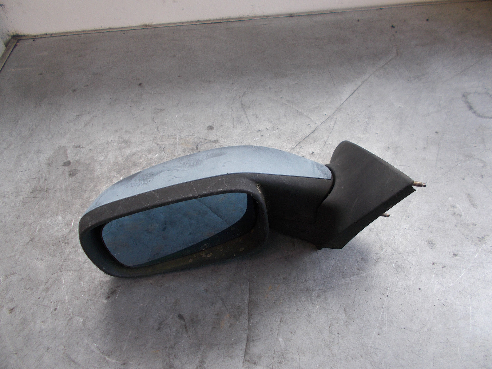 RENAULT LAGUNA 2005 MK2 NS PASSENGER SIDE ELECTRIC WING MIRROR BLUE