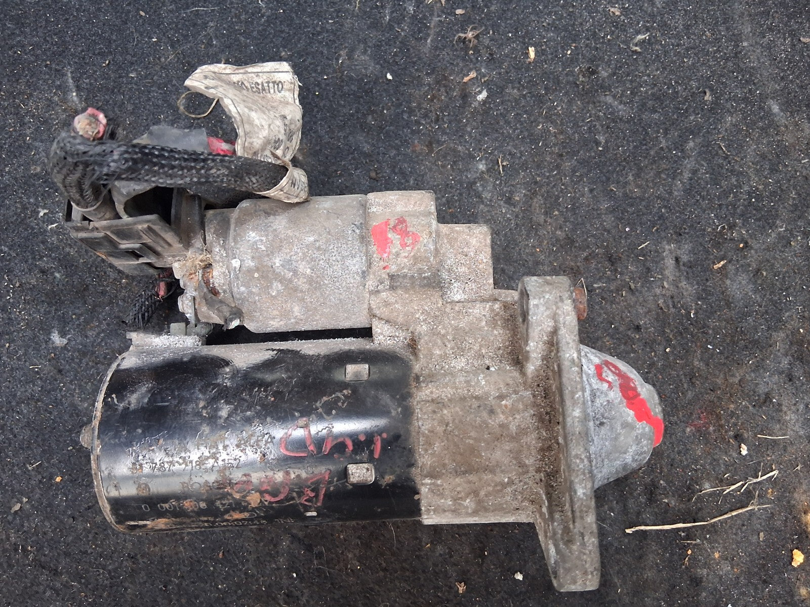FIAT BRAVO 2009 1.9 DIESEL STARTER MOTOR 787218A152