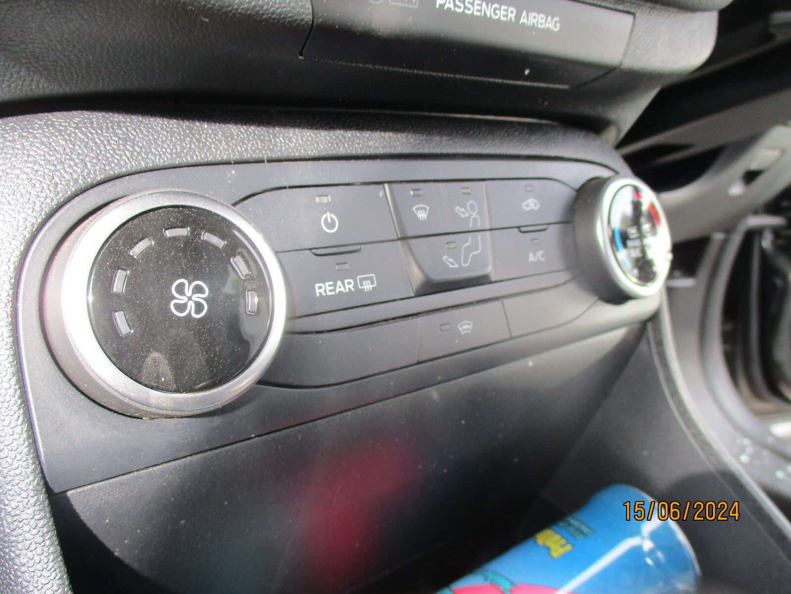 FORD FIESTA MK8 2023 HEATER AC CLIMATE CONTROL SWITCH PANEL