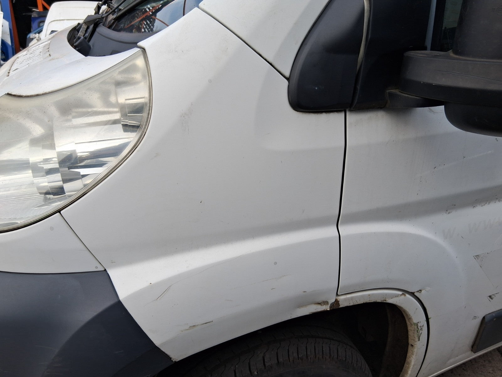 2014 CITROEN RELAY MK3 NSF PASSENGER SIDE WING PANEL WHITE