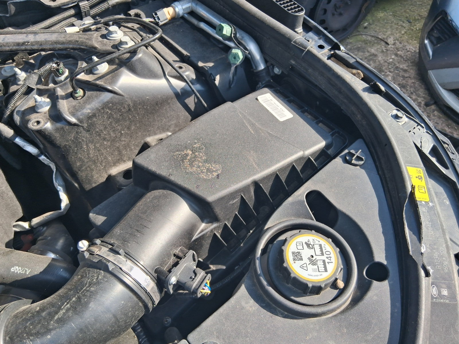 2021 LAND ROVER RANGE ROVER SPORT L494 2.0 DIESEL AIR FILTER BOX