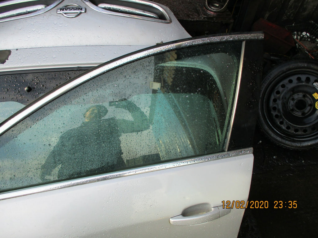VAUXHALL INSIGNIA A 2012 NSF PASSENGER SIDE FRONT DOOR GLASS WINDOW MOTOR SILVER