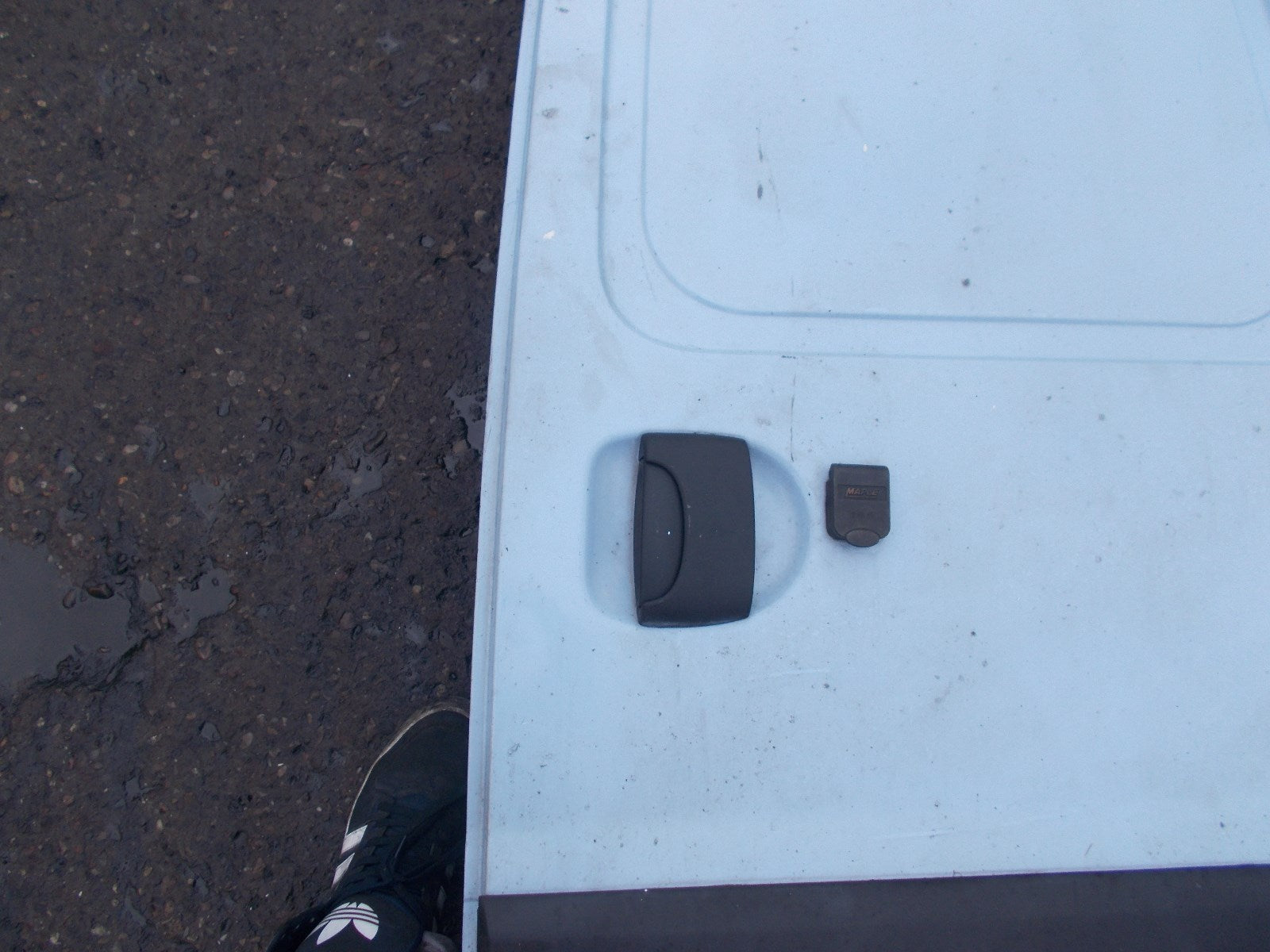 RENAULT KANGOO 2002 PANEL VAN REAR RIGHT DOOR REAR DRIVER SIDE BACK DOOR