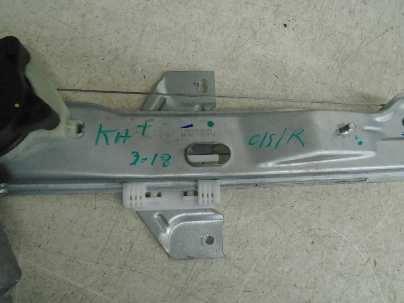 FORD KA PLUS + 2018 NSR PASSENGER  SIDE REAR DOOR WINDOW MOTOR REGULATOR
