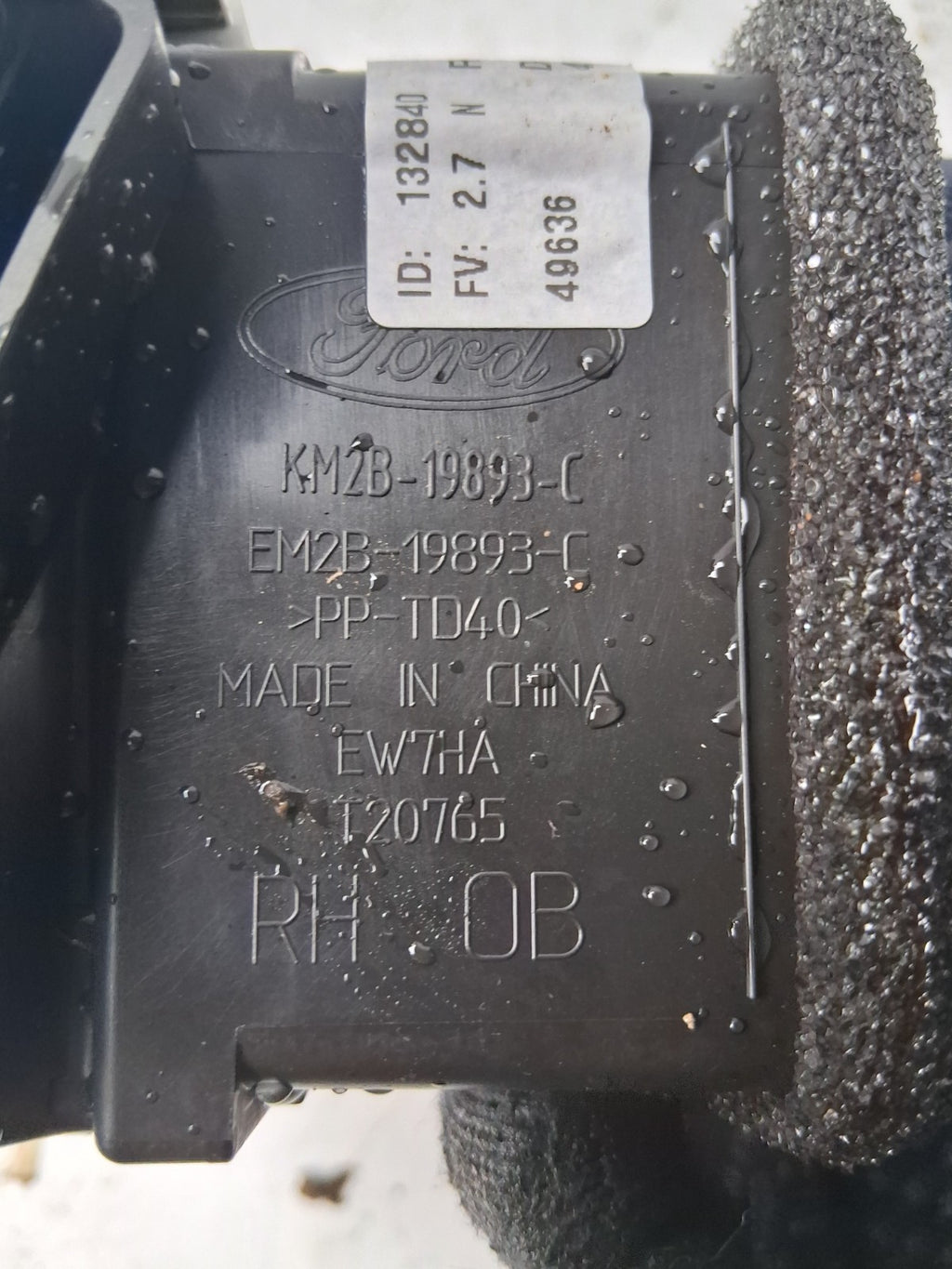 2019 FORD GALAXY MK4 DASHBOARD AIR VENTS KM2B19893