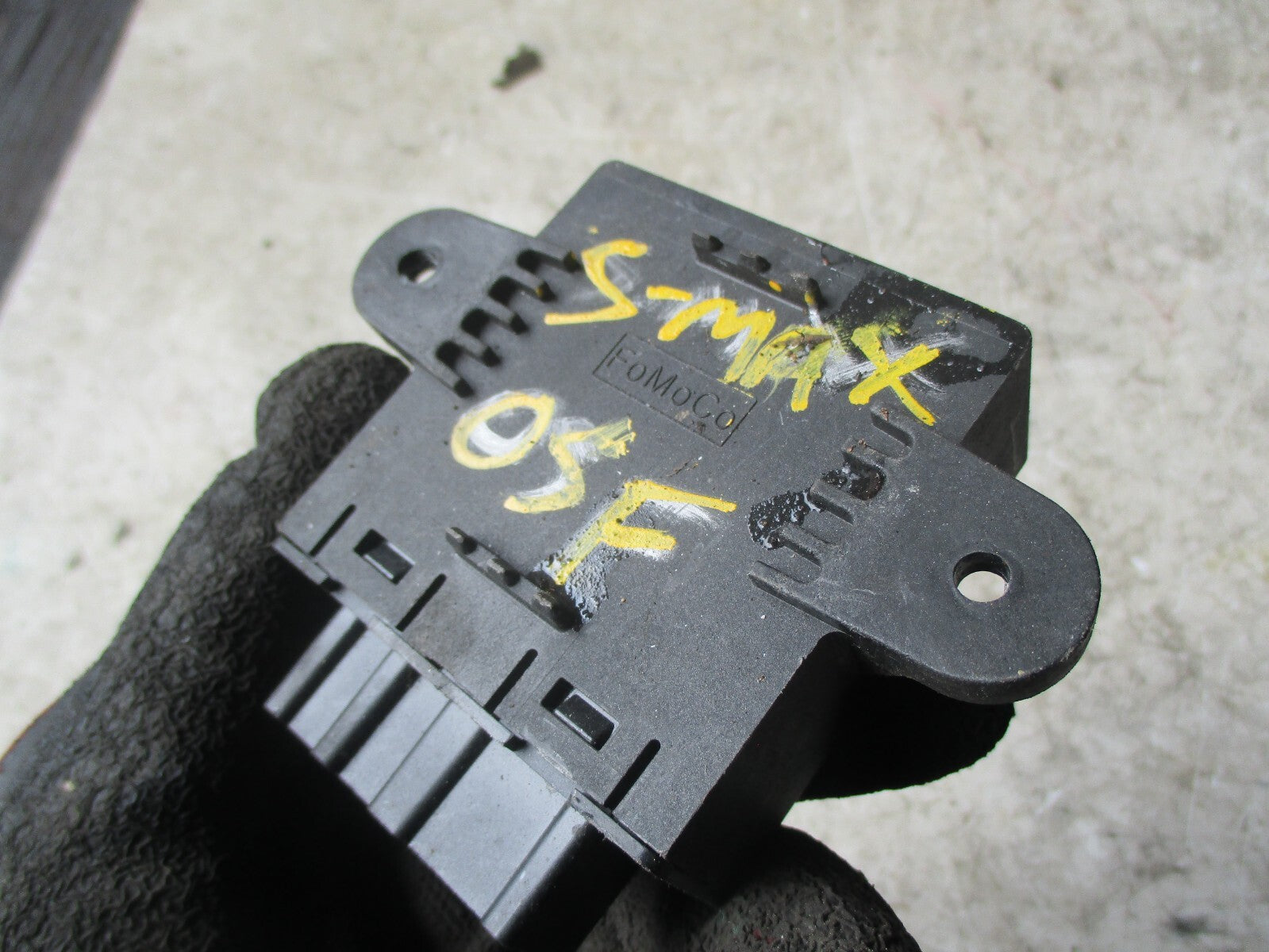 FORD S MAX 2010 OSR DRIVER SIDE REAR DOOR CONTROL MODULE DG9T14B531CB