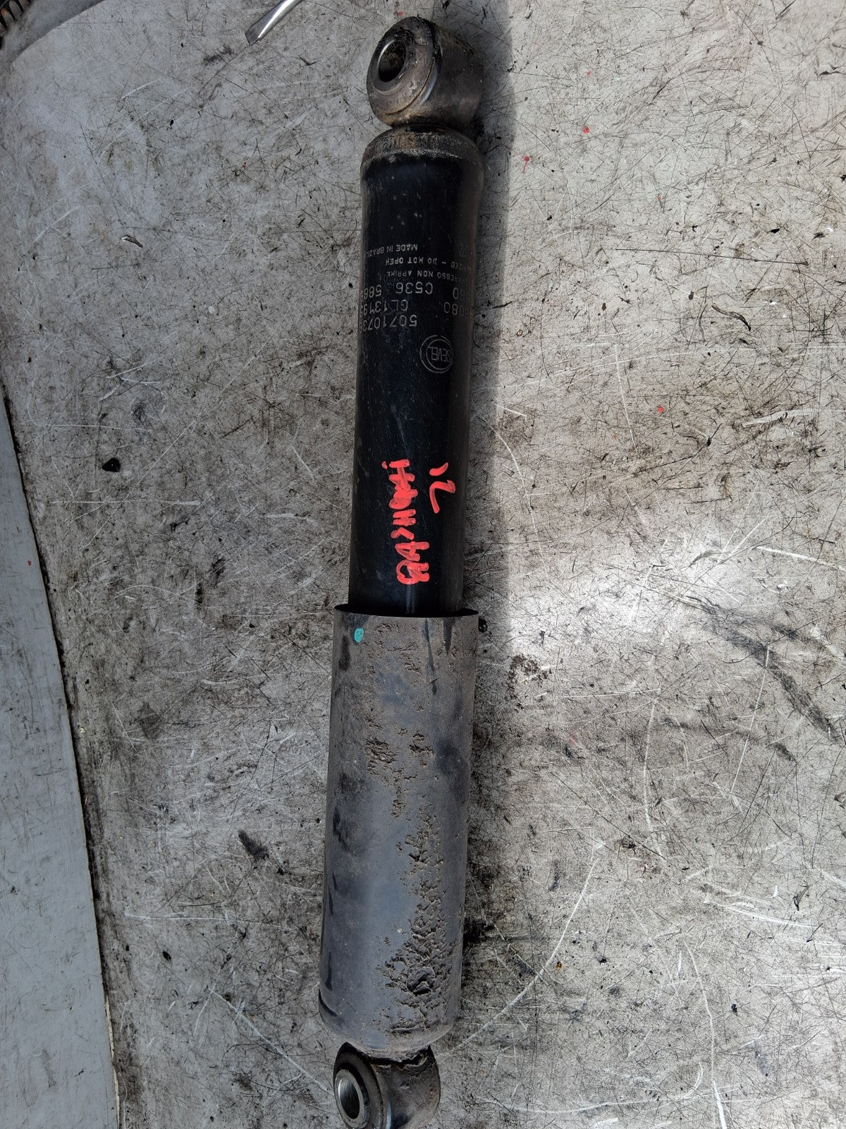 2021 PEUGEOT BOXER MK3 REAR SHOCK ABSORBER STRUT PAIR 50710736