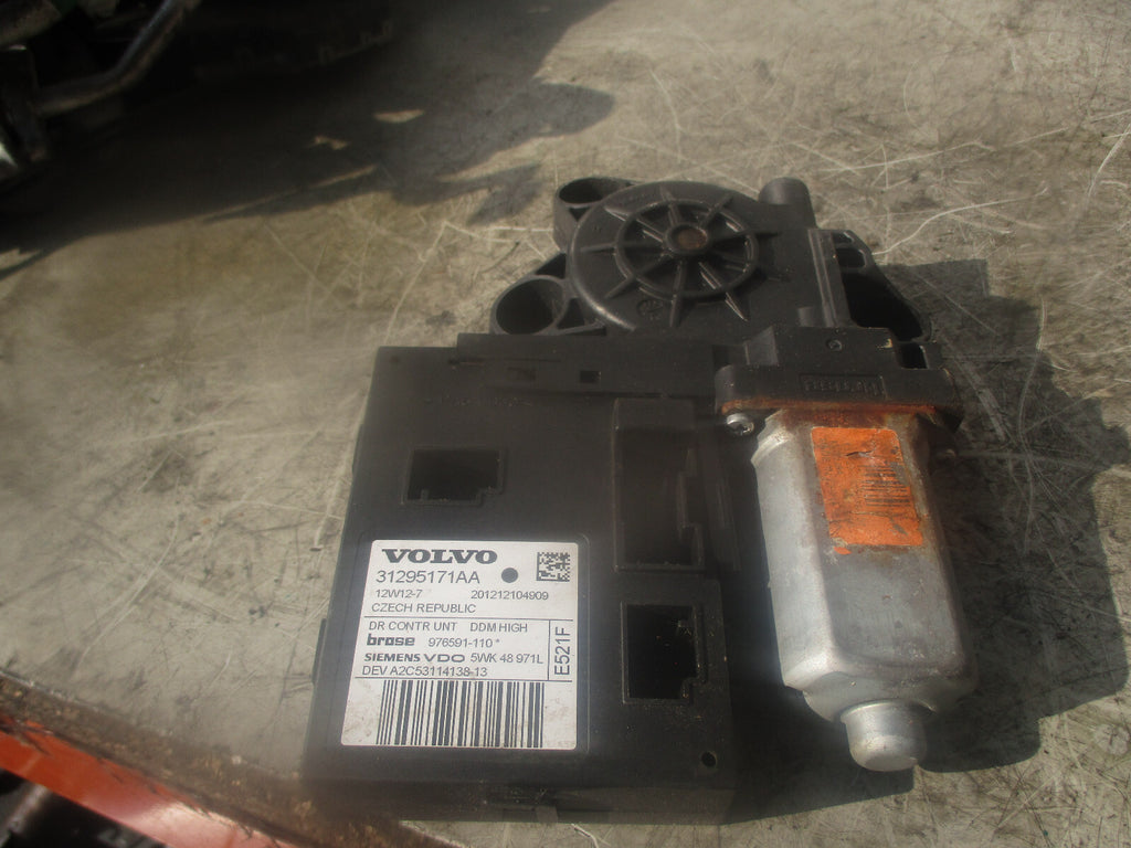 2012 VOLVO V50 FRONT DRIVER SIDE DOOR WINDOW MOTOR 31295171AA