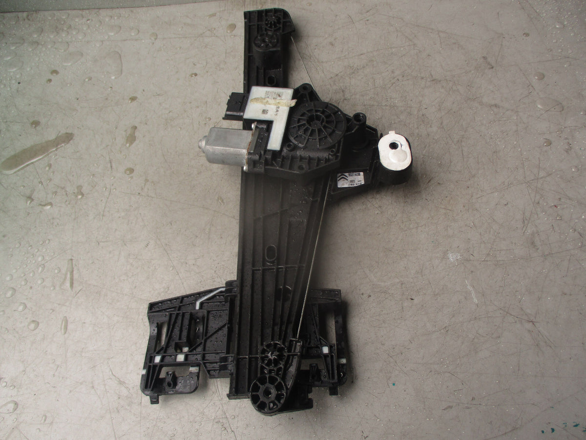 2021 CITROEN C4 MK3 OSR DRIVER REAR ELECTRIC WINDOW MOTOR & REGULATOR 9832714280