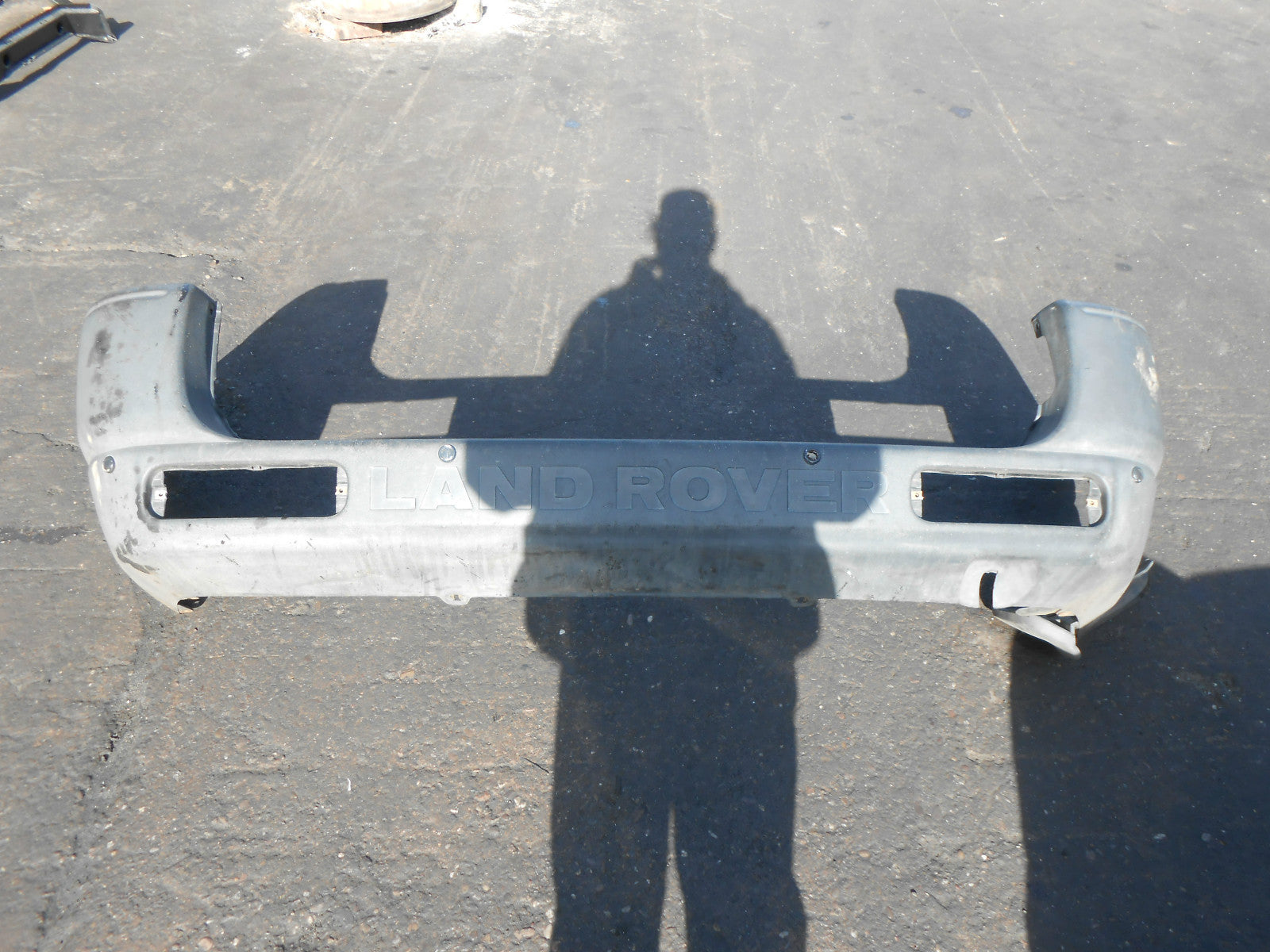 LAND ROVER FREELANDER 1 2003 SWB 3 DOOR REAR BACK PLASTIC BUMPER BARE