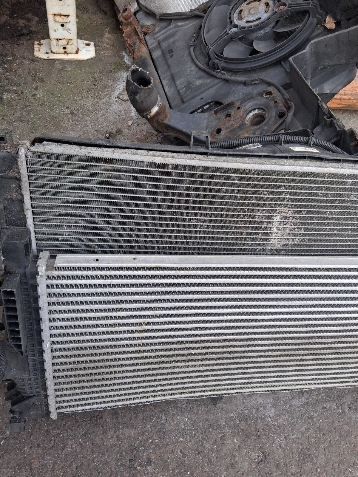 2017 VAUXHALL ZAFIRA C 1.4 PETROL RADIATOR RAD PACK 16470893