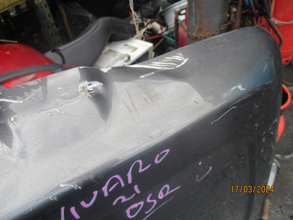 VAUXHALL VIVARO MK3 2021 OSR DRIVER SIDE REAR DOOR GREY DAMAGED