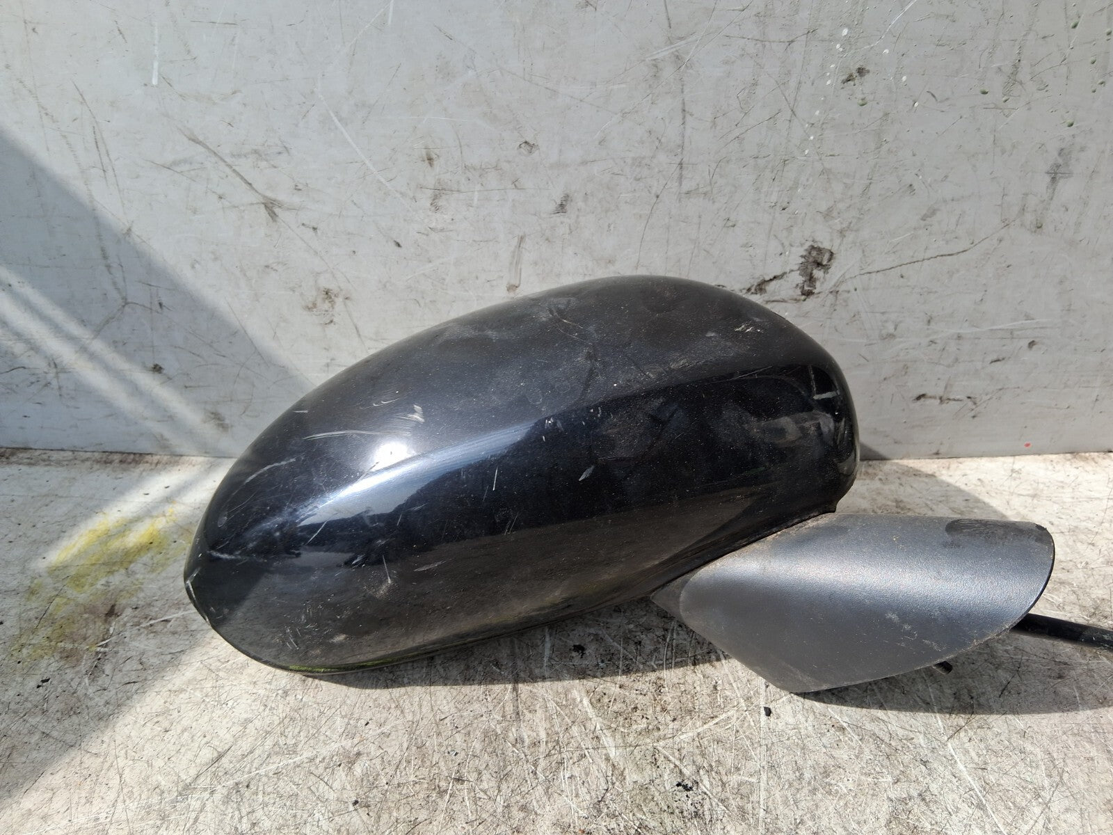 2012 VAUXHALL CORSA D OS DRIVER SIDE FRONT RIGHT WING MIRROR BLACK 468435664