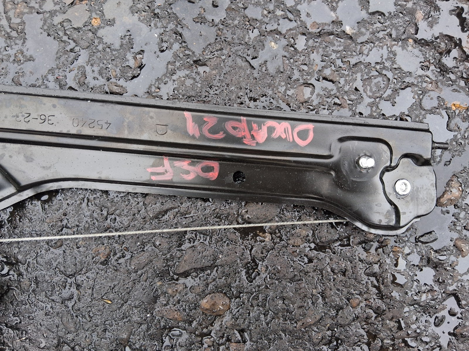 2024 FIAT DUCATO MK3 OSF DRIVER SIDE FRONT RIGHT WINDOW MOTOR REGULATOR 46862303