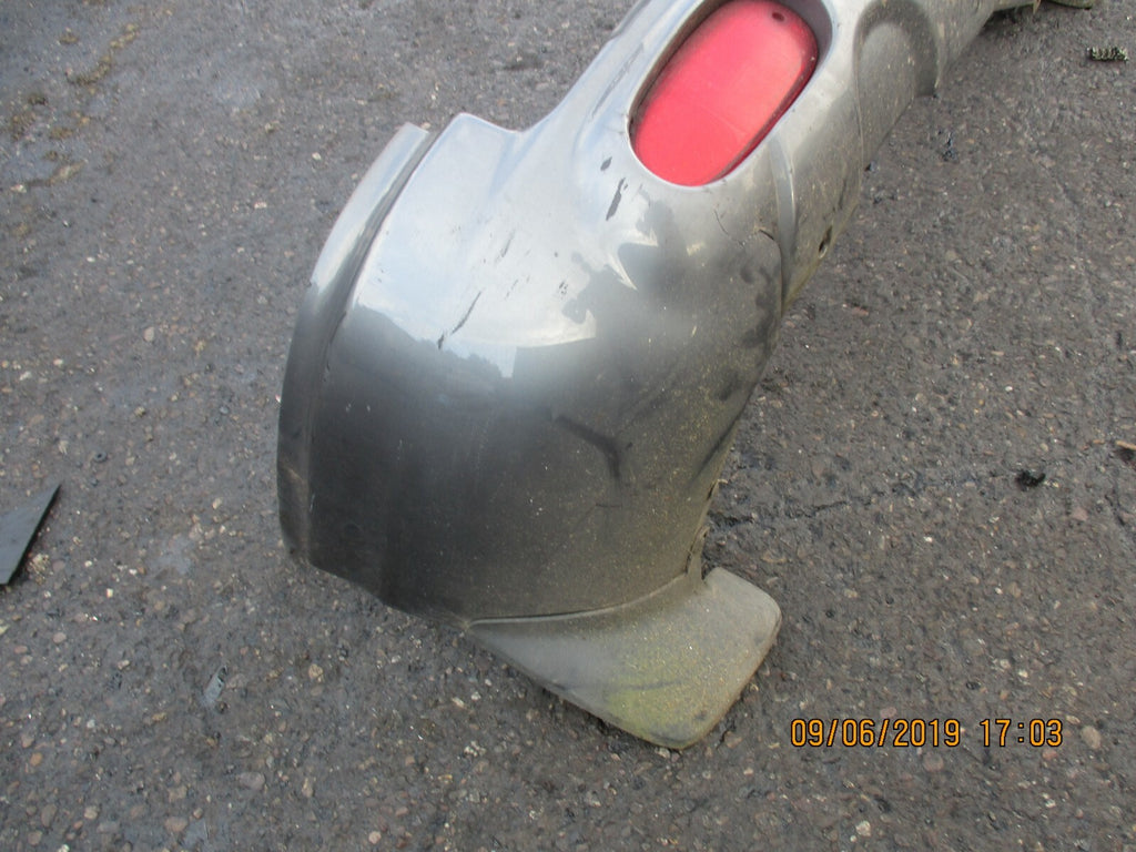HYUNDAI SANTA FE MK1 REAR COMPLETE BUMPER METALLIC GREY