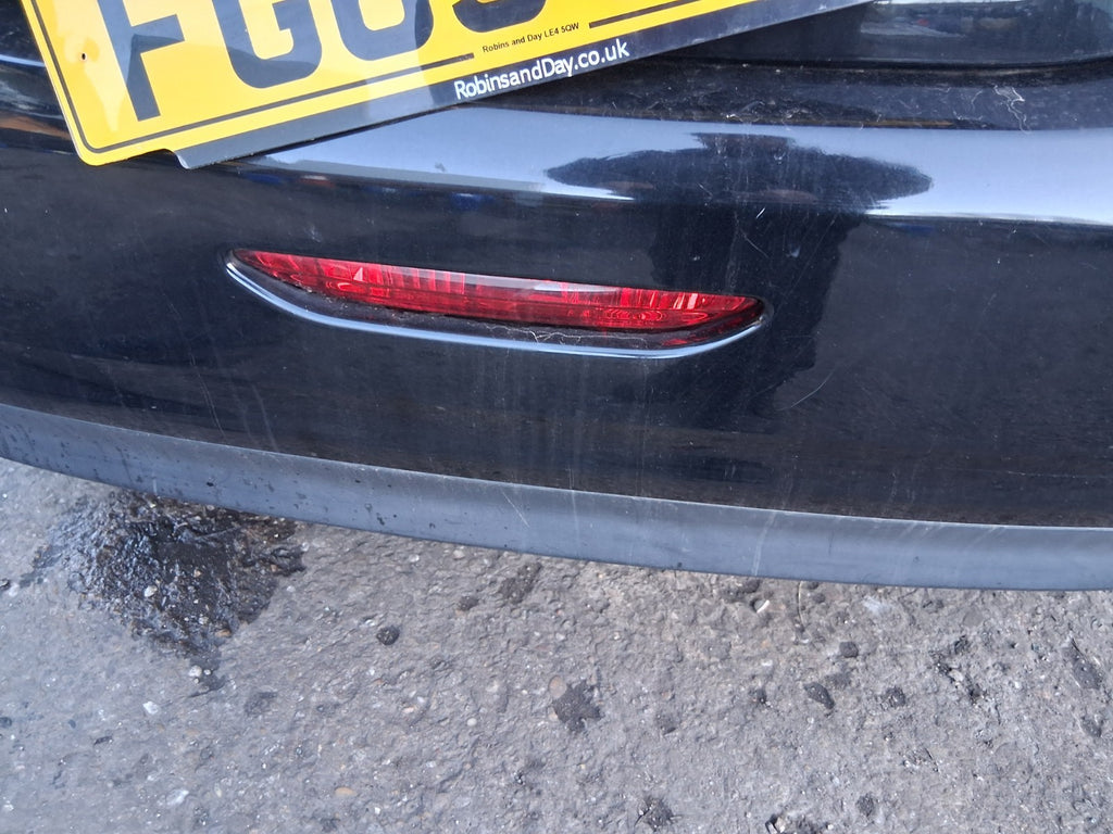2014 PEUGEOT 208 COMPLETE REAR BUMPER PEARL BLACK KTV