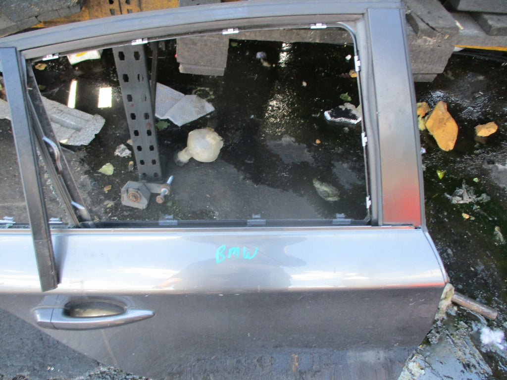 BMW 1 SERIES E87 2006 BARE OSR DRIVER SIDE REAR DOOR SHELL FRAME GREY