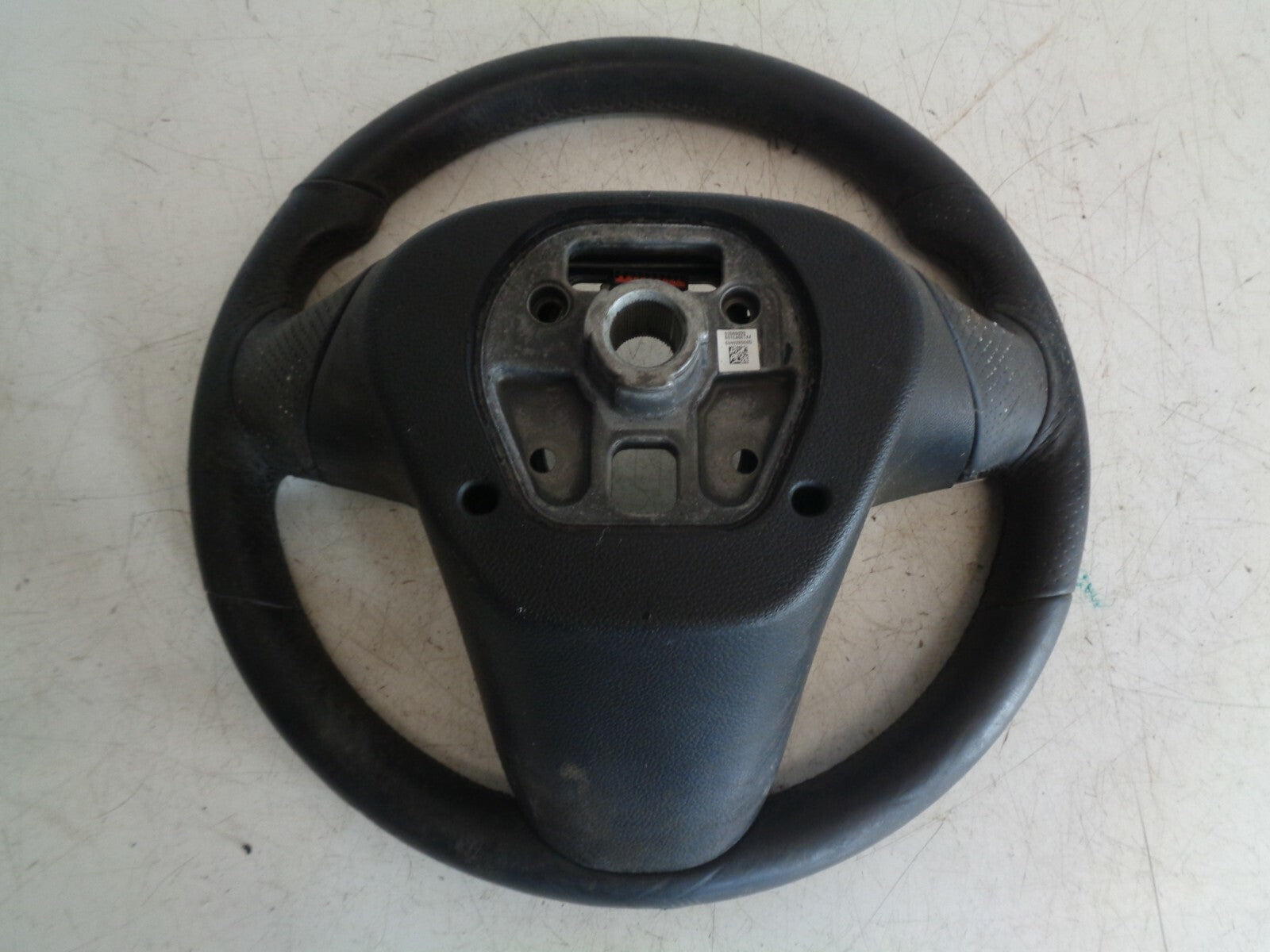 VAUXHALL INSIGNIA MK1 MULTI FUNCTION BLACK LEATHER STEERING WHEEL 13316540