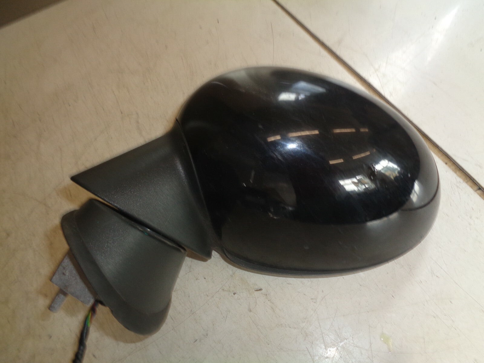 BMW MINI COOPER R56 2009 NSF PASSENGER SIDE FRONT DOOR WING MIRROR BLACK