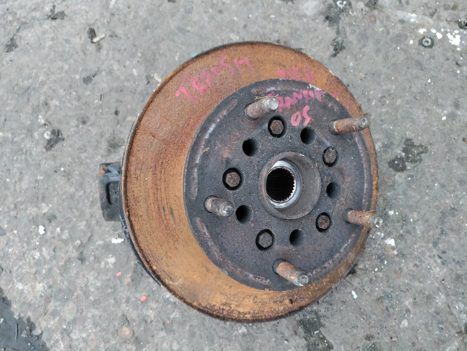 2021 FORD TRANSIT 350 MK8 FWD 2.0 DIESEL OSF DRIVER SIDE FRONT WHEEL HUB