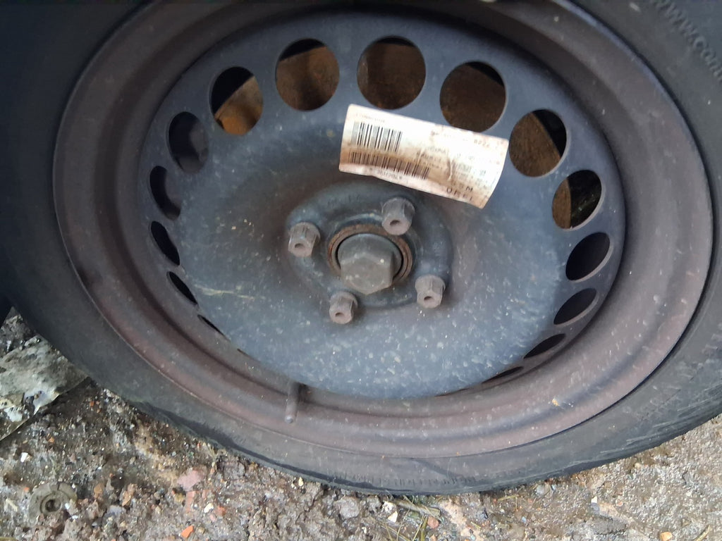 2018 VAUXHALL CORSA E CORSA VAN 15 INCH STEEL WHEEL WITH TYRE 185/65R15