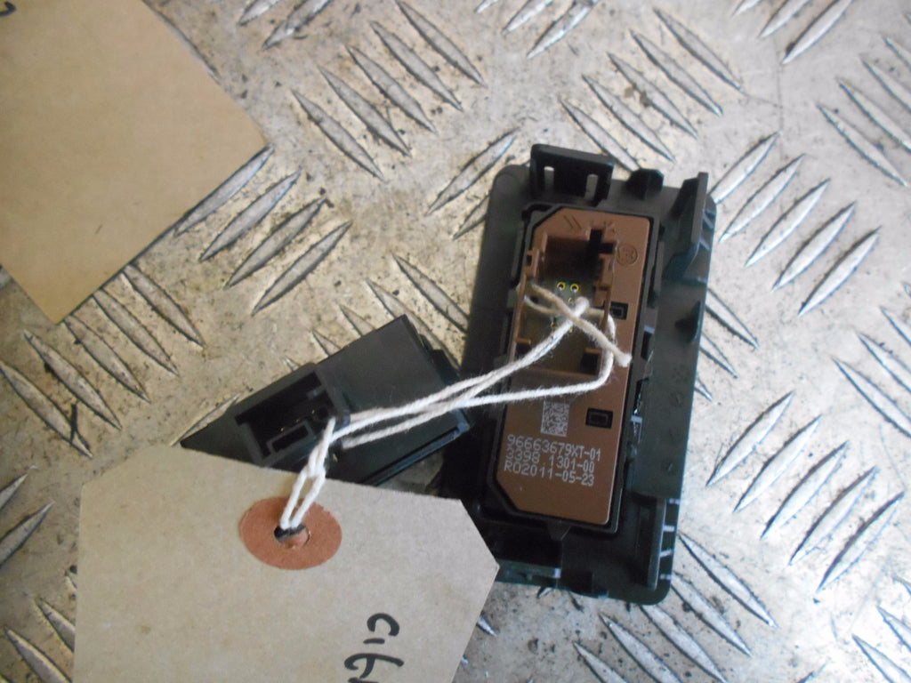 CITROEN DS3 2011 NS PASSENGER SIDE WINDOW ECO ESP SWITCHES