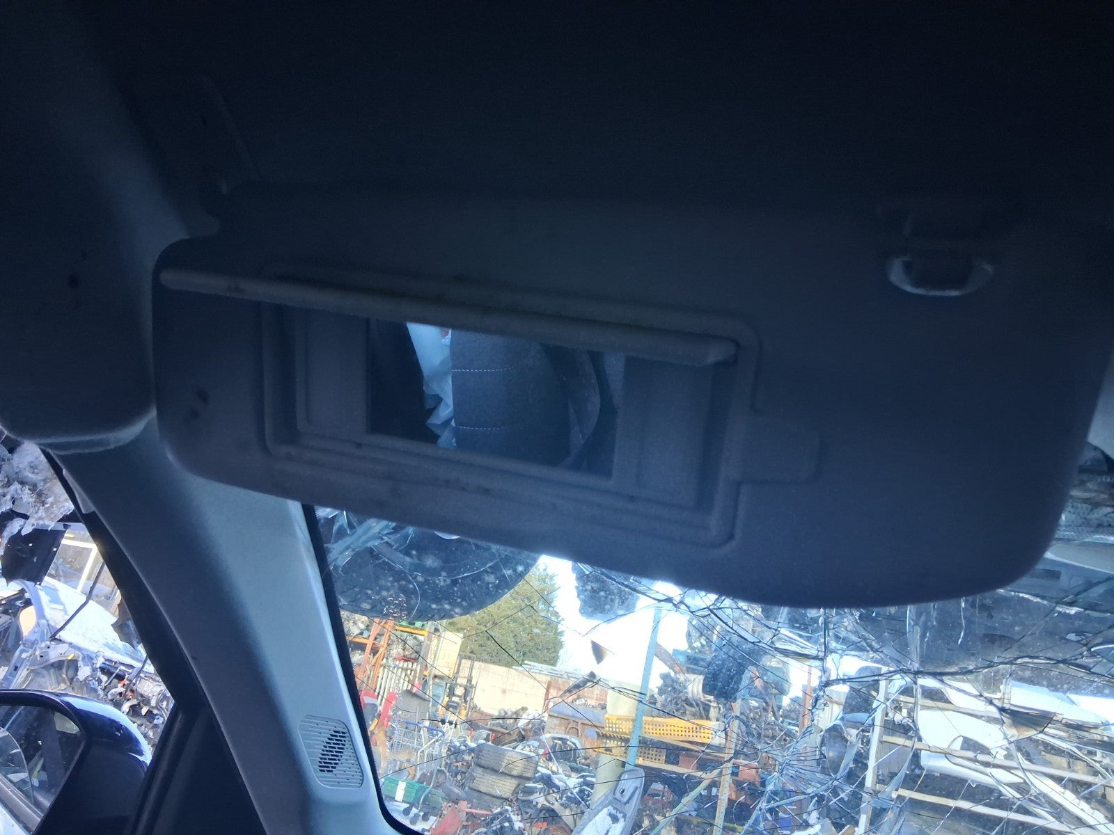 2023 CITROEN C4 MK3 NSF PASSENGER SIDE FRONT LEFT SUN VISOR SHADE