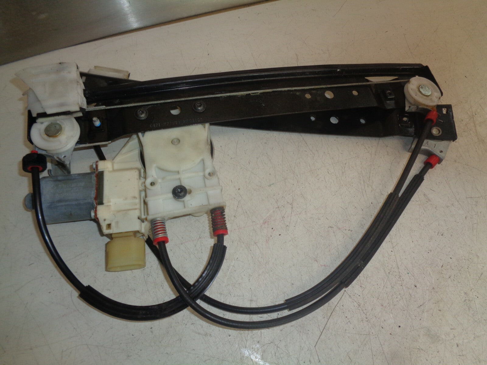 FORD S-MAX 2008 NSR PASSENGER SIDE REAR DOOR WINDOW MOTOR AND REGULATOR