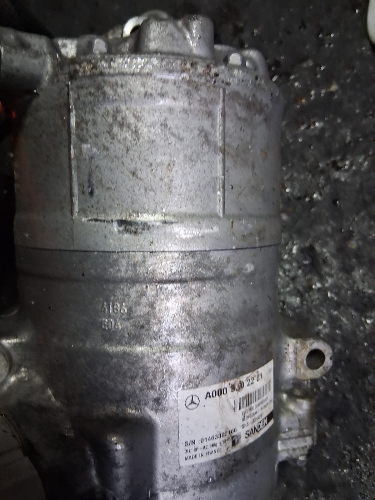 2021 MERCEDES A CLASS V177 HYBRID AC AIR CON COMPRESSOR PUMP A0008302201