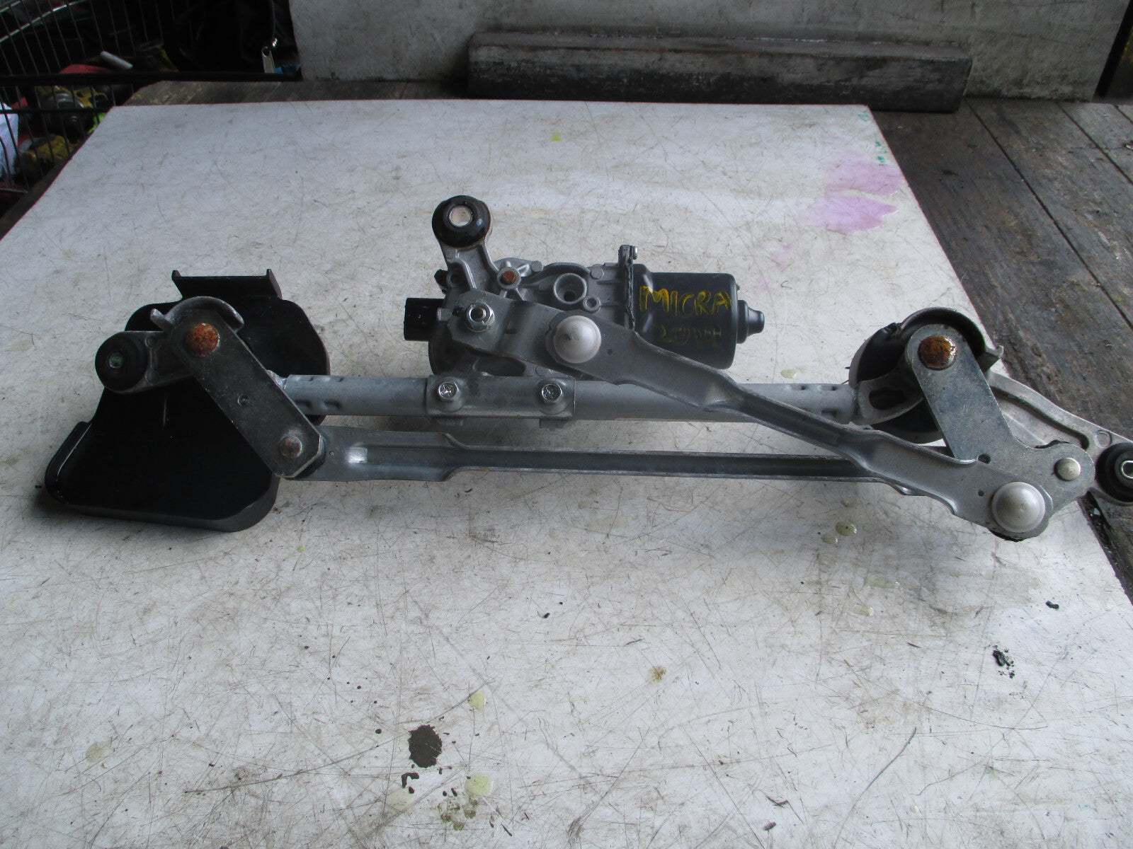 NISSAN MICRA K14 MK5 2019 FRONT WINDSCREEN WIPER MOTOR LINKAGES 288005FF0B