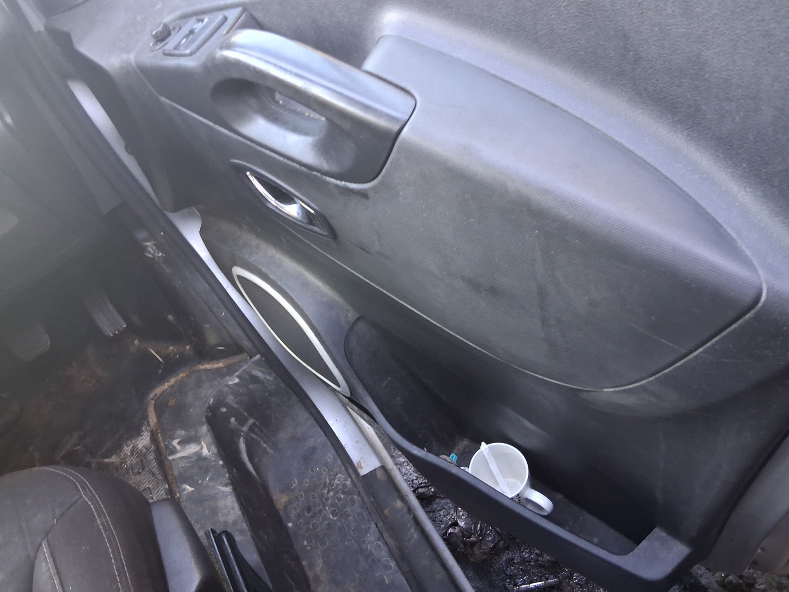 2017 VAUXHALL VIVARO MK2 OSF DRIVER SIDE FRONT RIGHT WINDOW MOTOR & REGULATOR