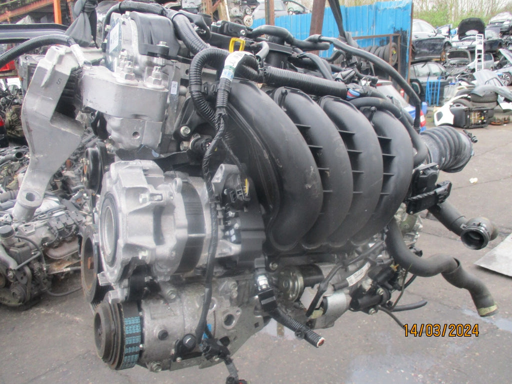 2021 MAZDA 3 MK4 2.0 PETROL SKYACTIV-G HYBRID BARE ENGINE WITH PUMPS PE 21660345