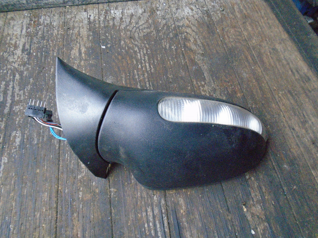 MERCEDES BENZ A CLASS W169 2003 OS DRIVER SIDE WING MIRROR BLACK
