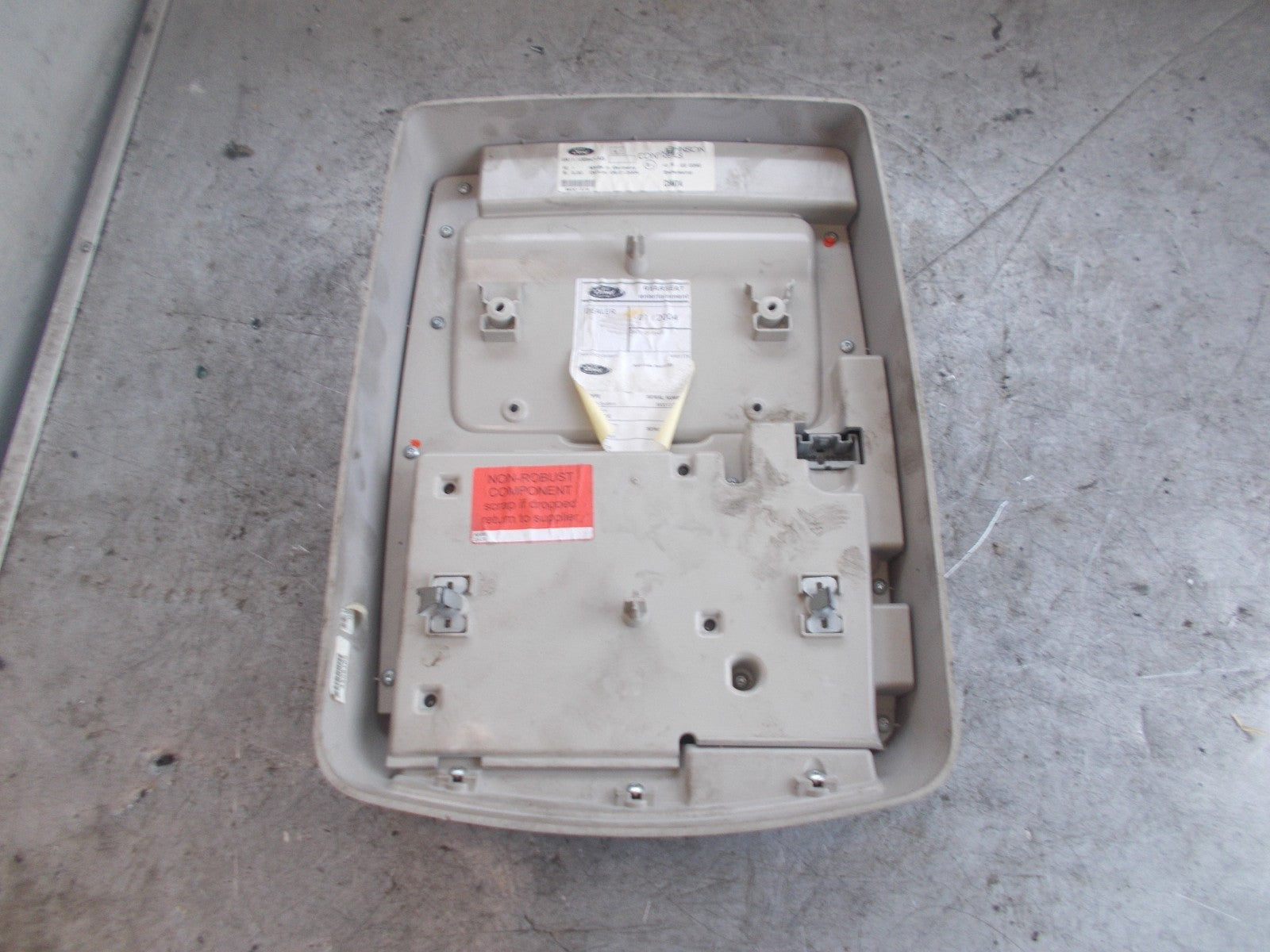 FORD FUSION JU (MK1) 2004-2012 REAR ROOF 7500 DVD PLAYER SCREEN 3N1110E947AD