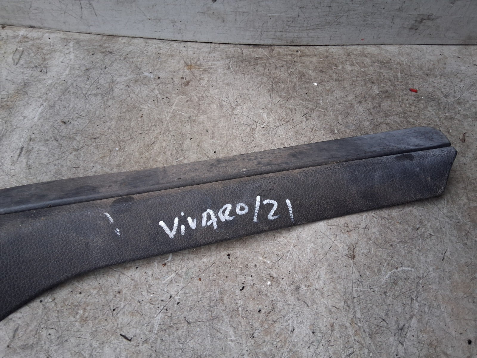 2021 VAUXHALL VIVARO MK3 OSF DRIVER SIDE FRONT RIGHT DOOR HANDLE TRIM 98091768