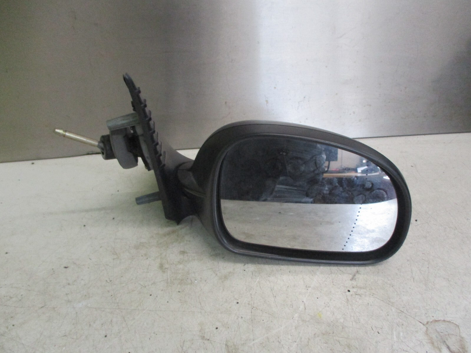 PEUGEOT 406 2001 OS DRIVER SIDE MANUAL WING MIRROR BLACK