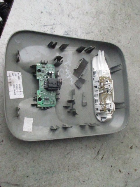 2006 RENAULT TRAFIC INTERIOR ROOF READING LIGHT PANEL 93862487