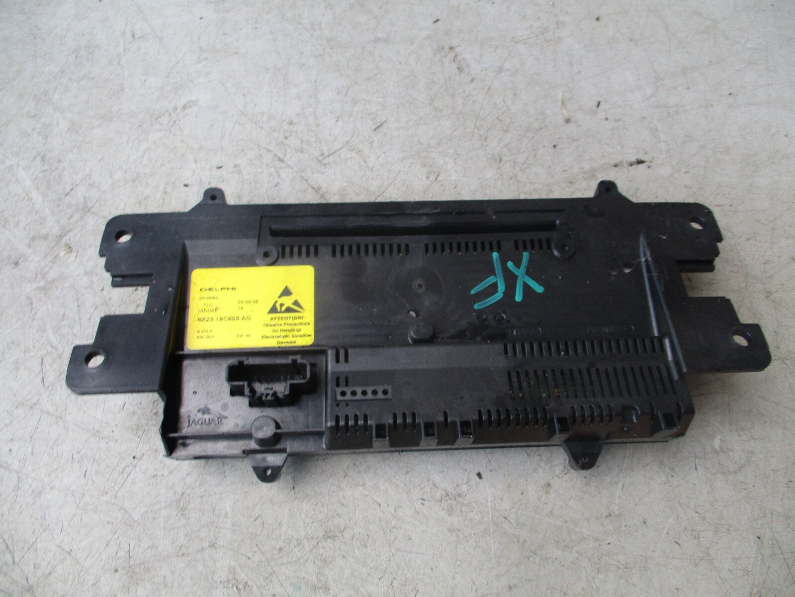 2009 JAGUAR XF X250 HEATER CLIMATE CONTROL SWITCH PANEL 8X2318C858AG