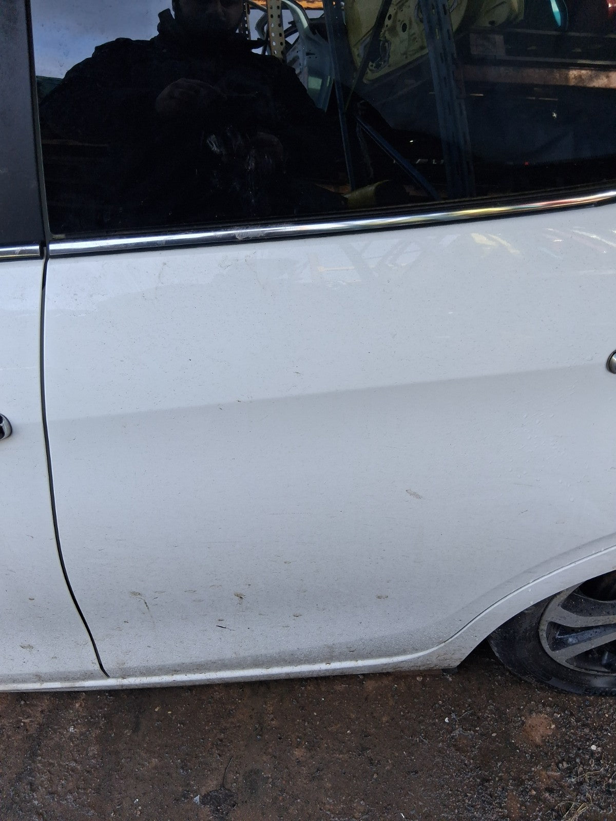 2018 CITROEN C1 MK2 NSR PASSENGER SIDE REAR COMPLETE DOOR LIPIZAN WHITE KWD