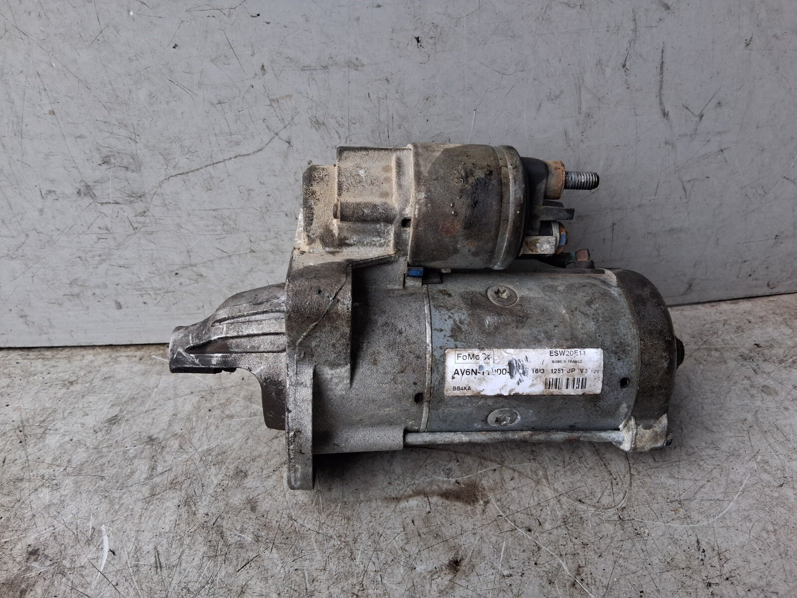 2013 FORD S MAX STARTER MOTOR AV6N11000DA
