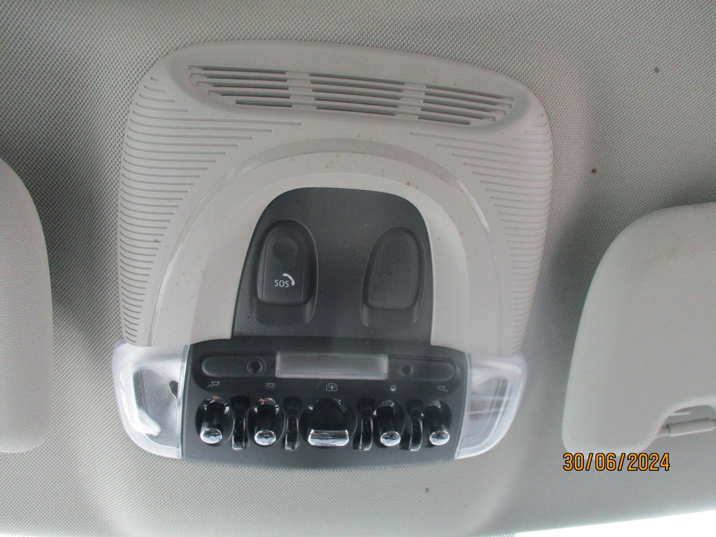 BMW MINI COUNTRYMAN F60 2021 FRONT INTERIOR ROOF READING LIGHT SWITCH PANEL