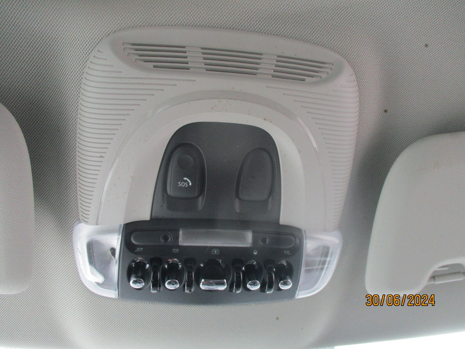 BMW MINI COUNTRYMAN F60 2021 FRONT INTERIOR ROOF READING LIGHT SWITCH PANEL