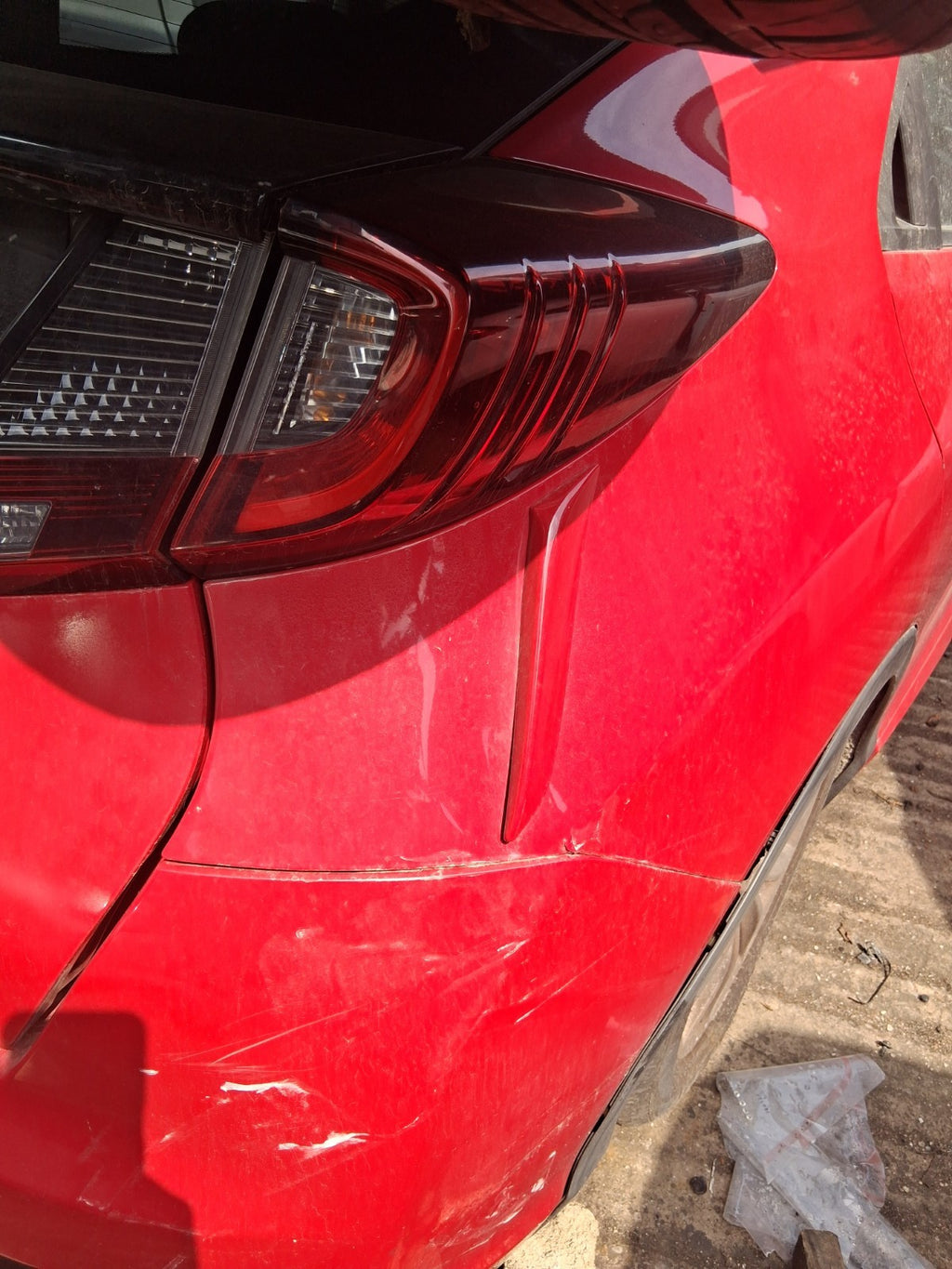 2016 HONDA CIVIC MK9 FACELIFT OSR DRIVER SIDE REAR RIGHT OUTER TAIL LIGHT