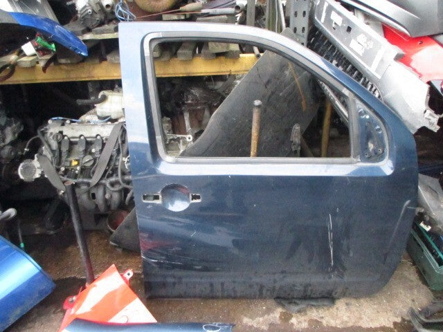 2006 NISSAN PATHFINDER R51 OSF DRIVER SIDE FRONT BARE DOOR BLUE BW9