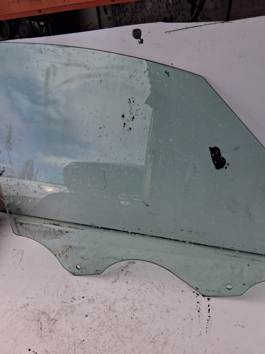 2019 FORD GALAXY MK4 DRIVER RIGHT NEAR SIDE GLASS WINDOW 43R00050