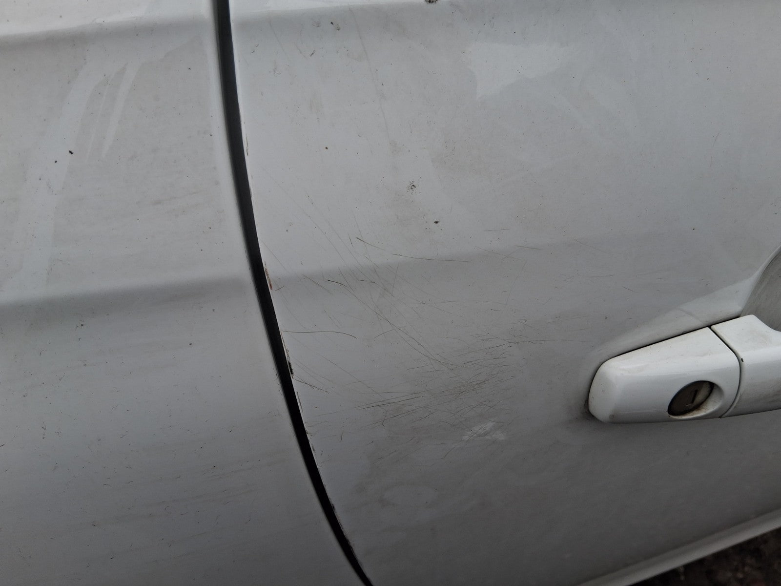 2019 VAUXHALL CORSA E 3 DOOR OS DRIVER SIDE BARE DOOR OLYMPIC WHITE Z40R