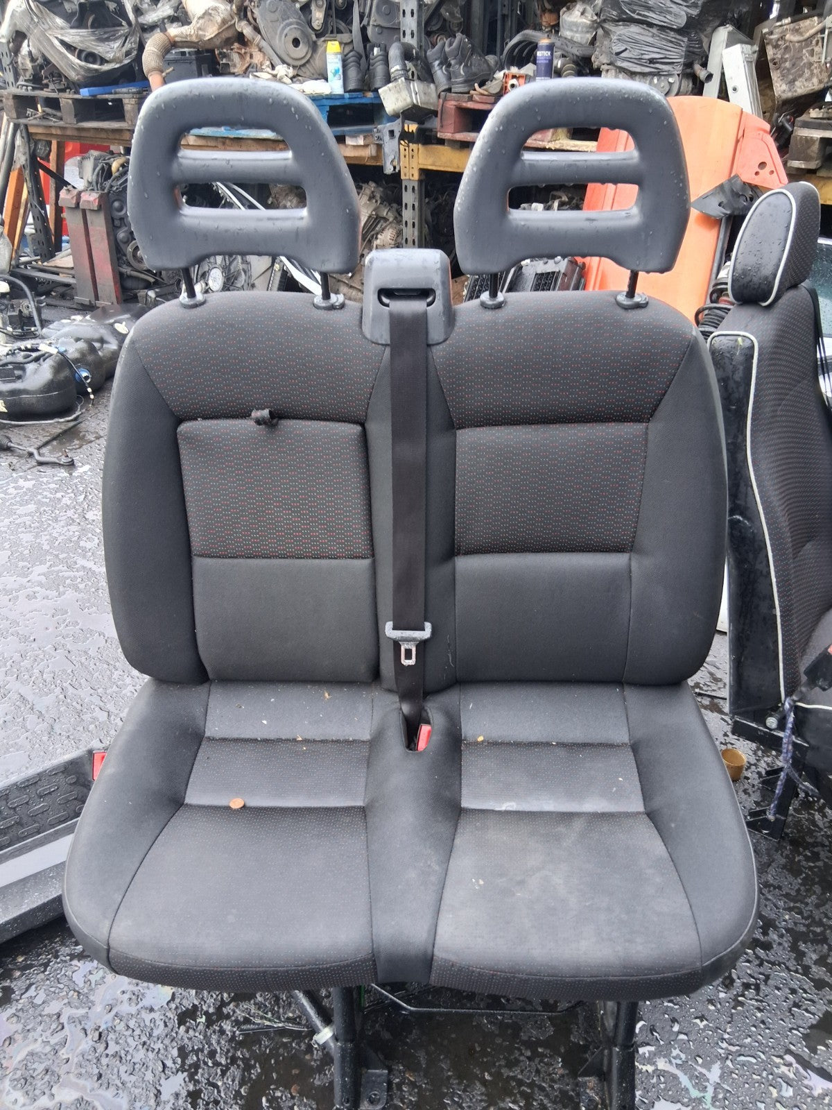 2021 PEUGEOT BOXER MK3 NS PASSENGER SIDE FRONT LEFT TWIN DOUBLE SEAT FABRIC
