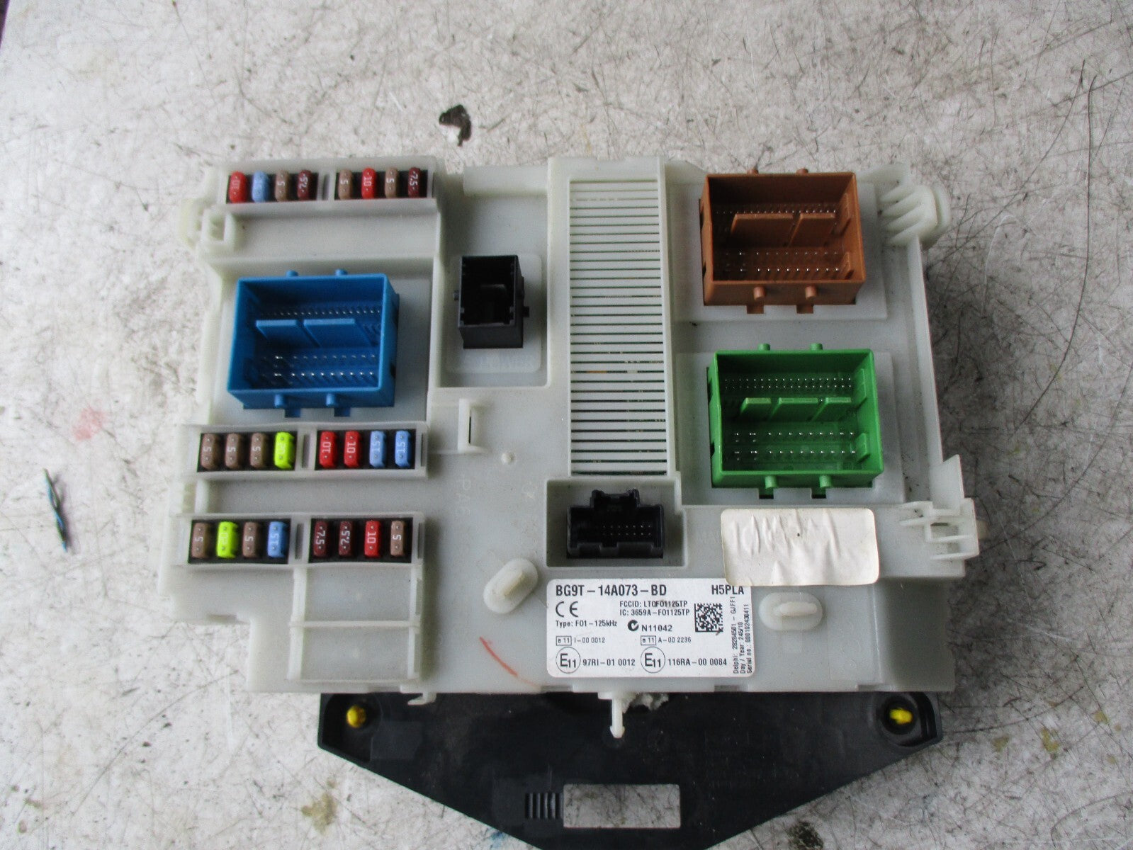 FORD S-MAX 2010 2.0 DIESEL BCM BODY CONTROL MODULE BG9T14A073BD